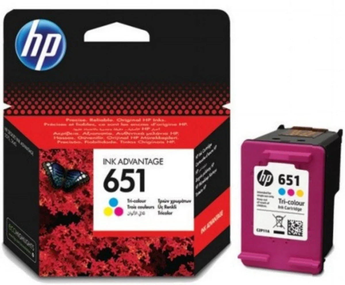 HP 651 Ink Cartridge for HP Ink Advantage 5575 / 5645 and Officejet Pro 202 / 252 - eBuy UAE